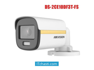 Video Camera HIKVISION 2 MP HD-TVI ColorVu DS-2CE10DF3T-FS